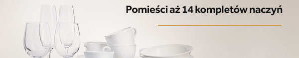 Pomieści aż 14 kompletów