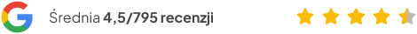 Google 4,5/795 recenzji