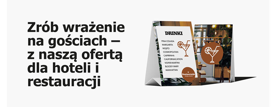 Chroma - Zrób wrażenie na gościach - z naszą ofertą dla hoteli i restauracji.