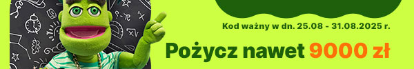 Pożycz nawet 9000 zł RRSO 308,10%