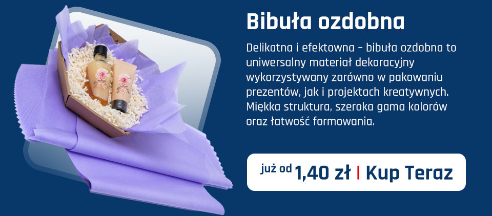 neopak - Bibuła ozdobna - Delikatna i efektowna – bibuła ozdobna to uniwersalny materiał dekoracyjny wykorzystywany zarówno w pakowaniu prezentów, jak i projektach kreatywnych. Miękka struktura, szeroka gama kolorów oraz łatwość formowania - Kup Teraz