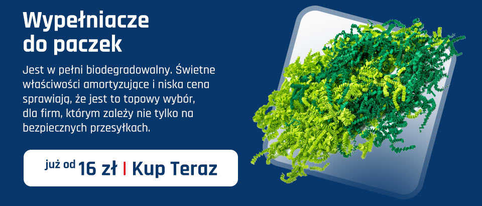 neopak - Wypełniacze do paczek - Jest w pełni biodegradowalny. Świetne właściwości amortyzujące i niska cena sprawiają, że jest to topowy wybór, dla firm, którym zależy nie tylko na bezpiecznych przesyłkach - Kup Teraz