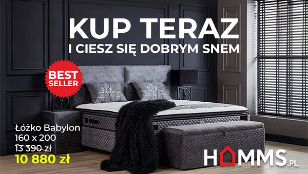 Łóżko kontynentalne Belluna Babylon