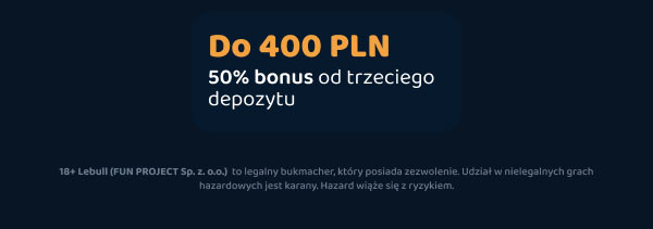 Lebull - Włochy vs Polska - 25.06. 19:30 - Odbierz do 950 PLN na start! Załóż konto!