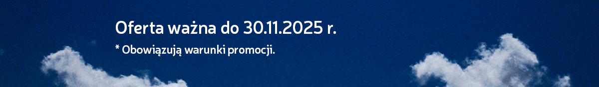 Oferta ważna do 30.11.2025 r. * Obowiązują warunki promocji.