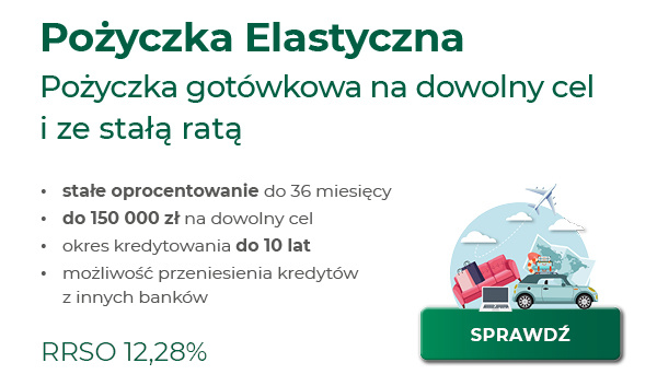 Pożyczka gotówkowa na dowolny cel i ze stałą ratą