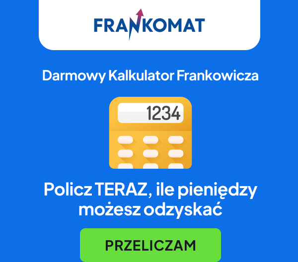 Frankomat - Darmowy Kalkulator Frankowicza - Policz teraz, ile pieniędzy możesz odzyskać