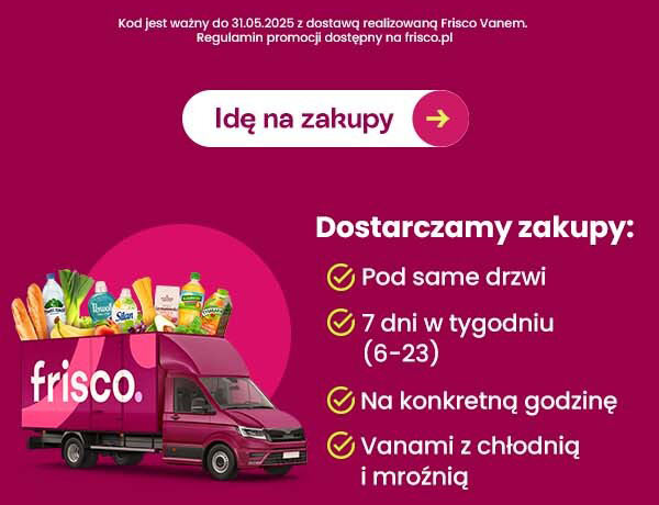 frisco - Złap 100 zł na pierwsze zakupy! - Sprawdź