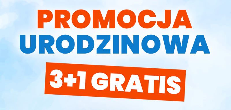 energylandia - Promocja urodzinowa 3+1 Gratis - Kup teraz