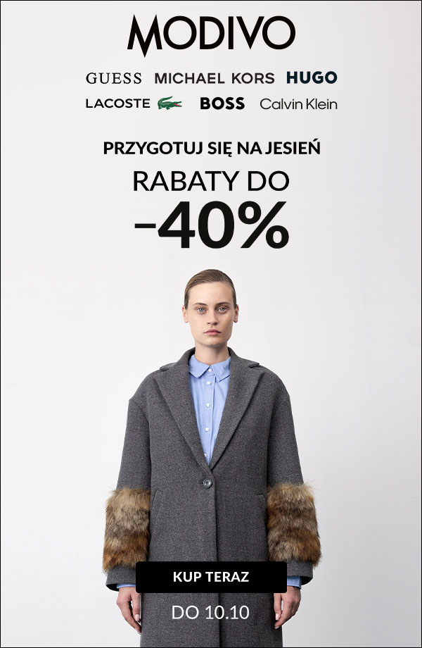 PRZYGOTUJ SIĘ NA JESIEŃ Z RABATAMI DO -40%!