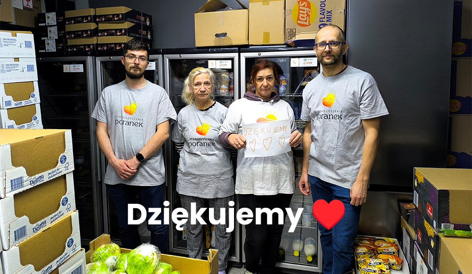 Stowarzyszenie Poranek - Dziękujemy ♥️