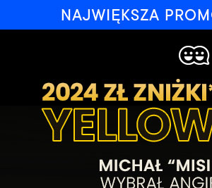 tutlo - Yellow Friday - Michał Misiek Koterski wybrał angielski w Tutlo - 2024 zł żniżki do kursu angielskiego - Sprawdź szczegóły