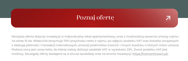 Tremnti Resort - Kup apartament pod Karpaczem i zarabiaj na wynajmie - Poznaj ofertę