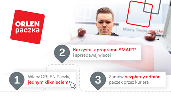 Włącz ORLEN Paczkę, aby pozostać w SMART!