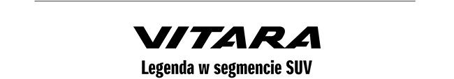 VITARA Legenda w segmencie SUV