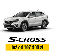 S-CROSS Już od 107 900 zł